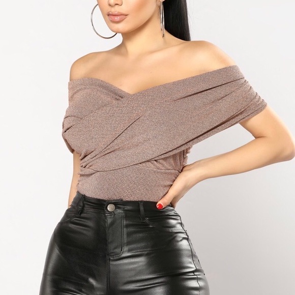 Rose Gold Bodysuit - Picture 3 of 4